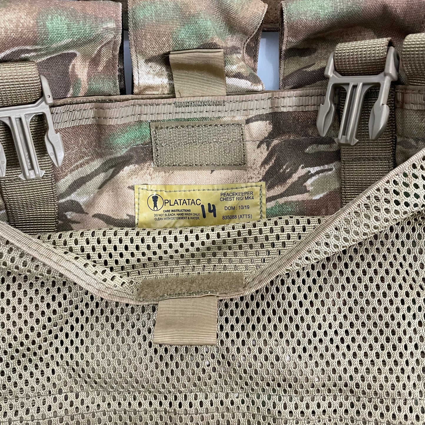 Multicam Tiger Stripe Platatac PeaceKeeper Mk4 Chest Rig